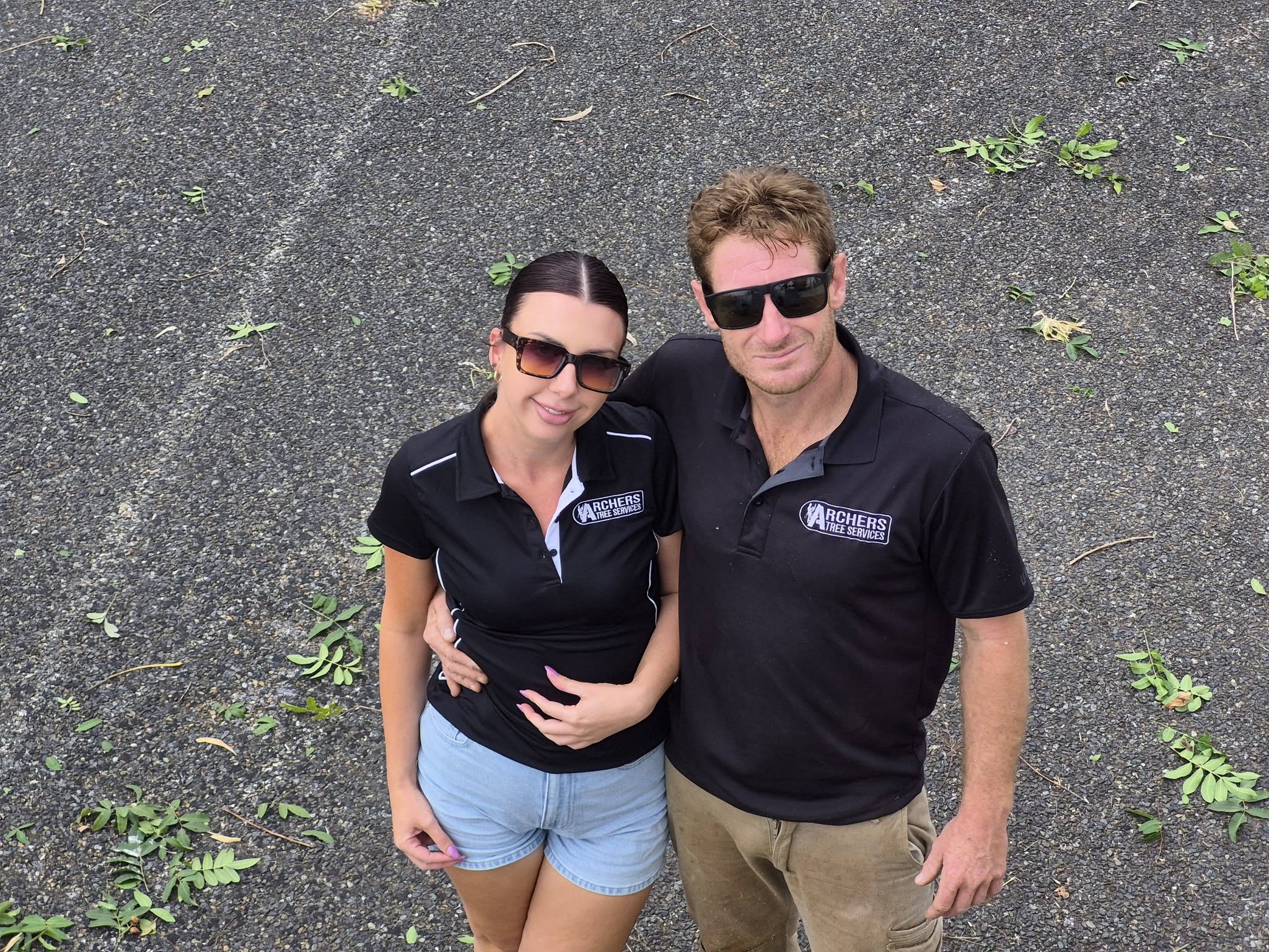 The owners of Archers Tree Services